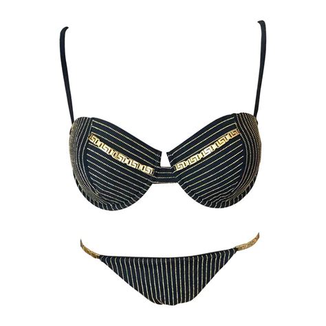 versace swimsuit 2 piece|farfetch bikini.